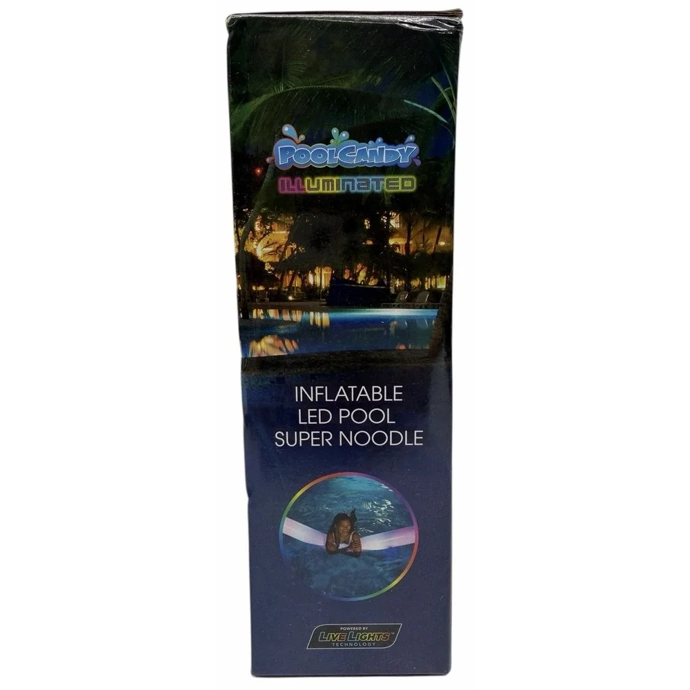 PoolCandy Illuminated LED Super Pool Noodle 72